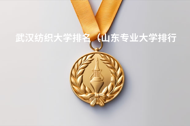 武汉纺织大学排名（山东专业大学排行榜）